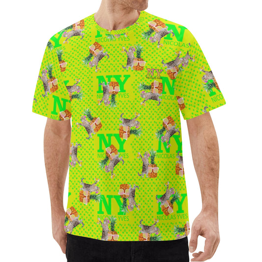 Le T-shirt Teufeur - Jaune Kitsch - NY de Nicolas Yves