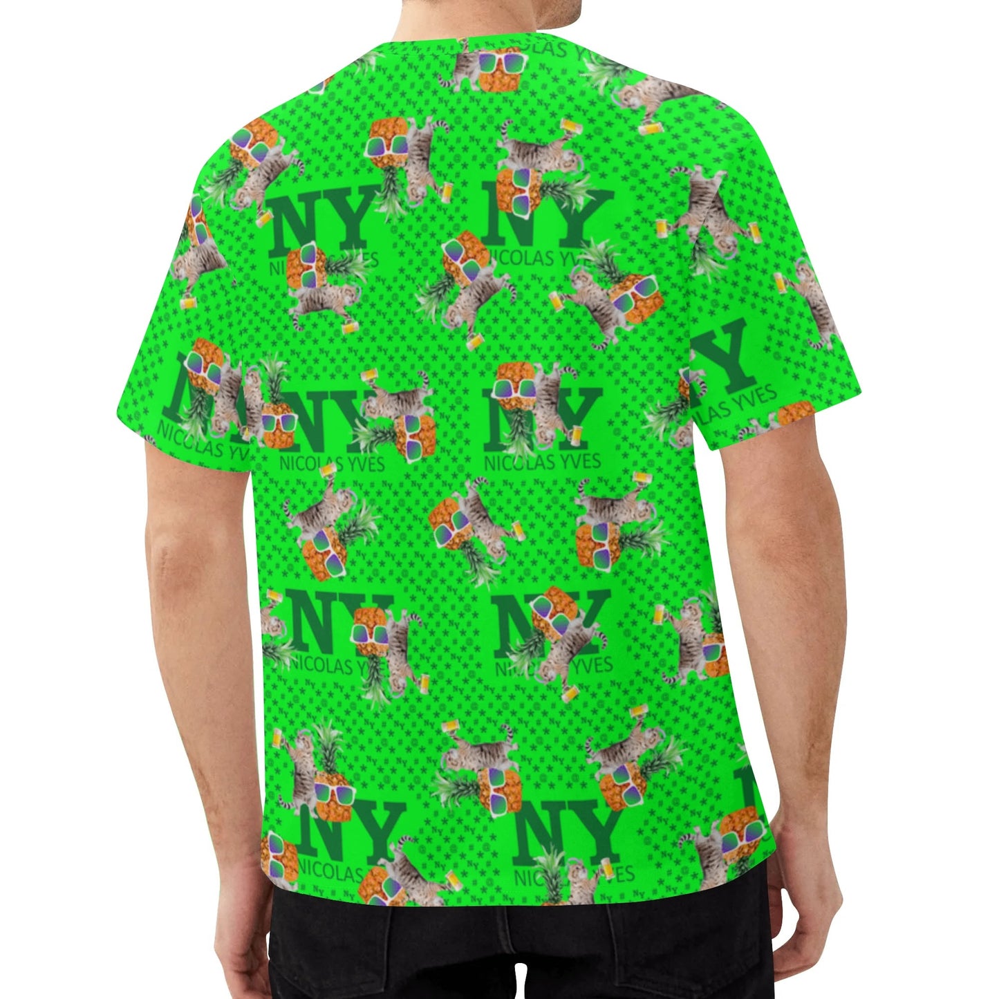 Le T-shirt Teufeur - Vert - NY de Nicolas Yves