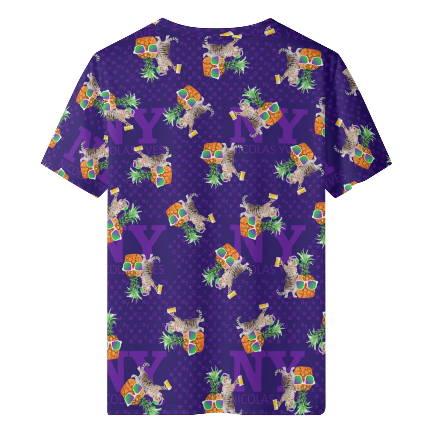 Le T-shirt Teufeur - Violet - NY de Nicolas Yves