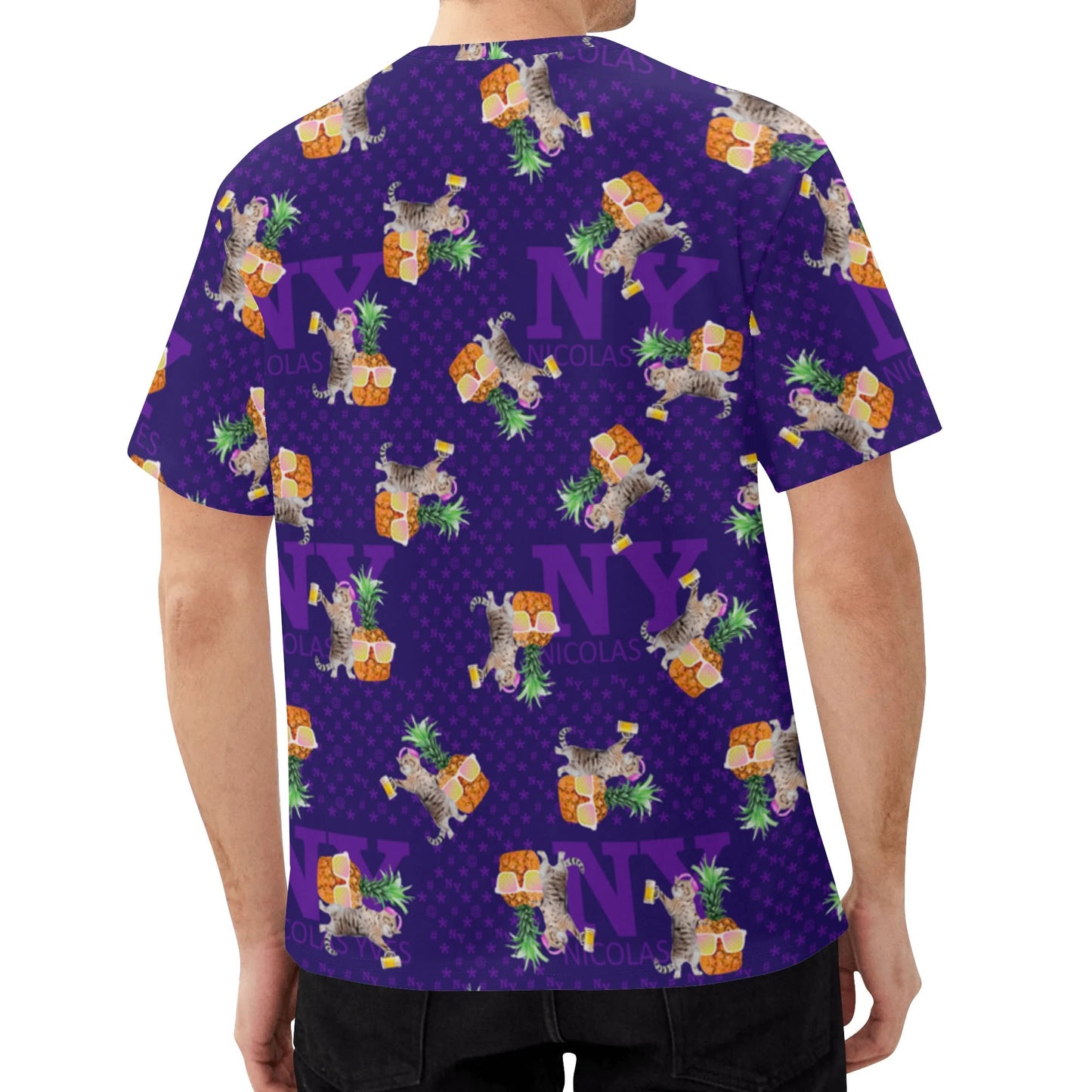 Le T-shirt Teufeur - Violet - NY de Nicolas Yves