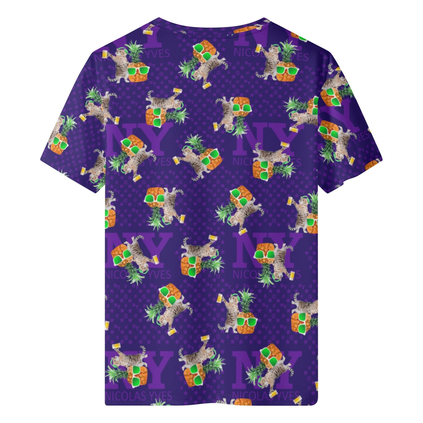 Le T-shirt Teufeur - Violet - NY de Nicolas Yves