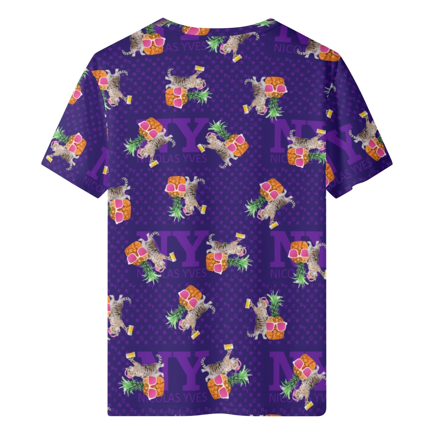 Le T-shirt Teufeur - Violet - NY de Nicolas Yves