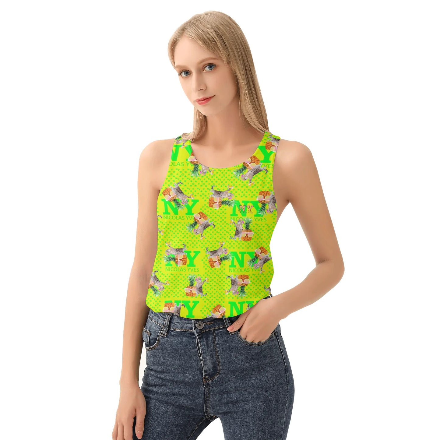 DÉBARDIEUSE TEUFEUSE NY de Nicolas Yves™ - Jaune