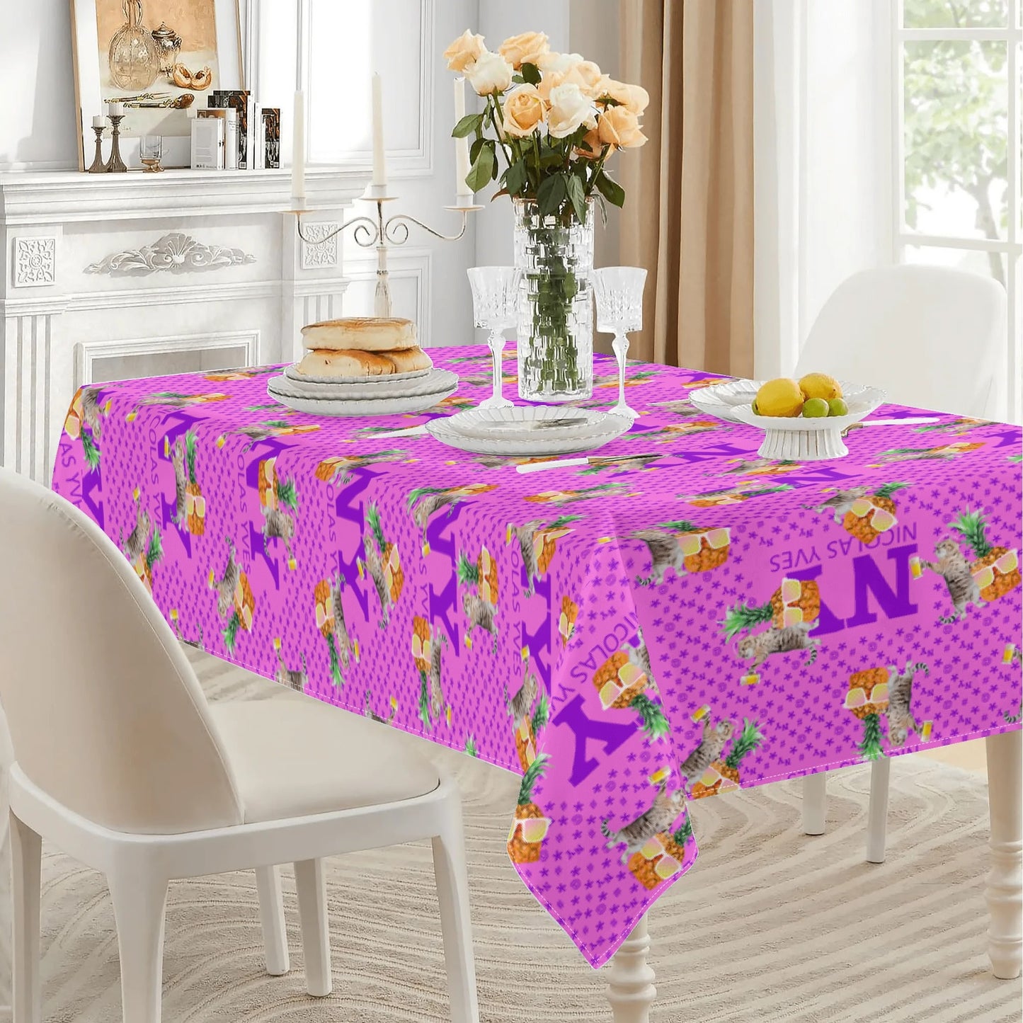 La Cape-Nappe Rose/Violette NY de Nicolas Yves !