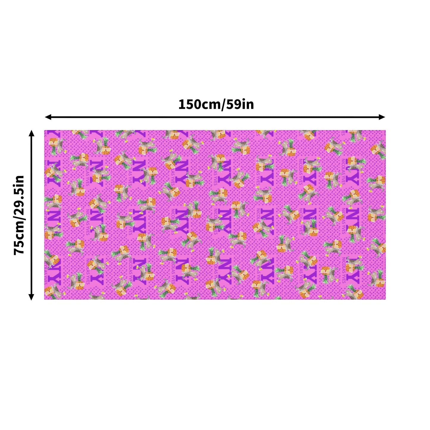 La Cape-Nappe Rose/Violette NY de Nicolas Yves !