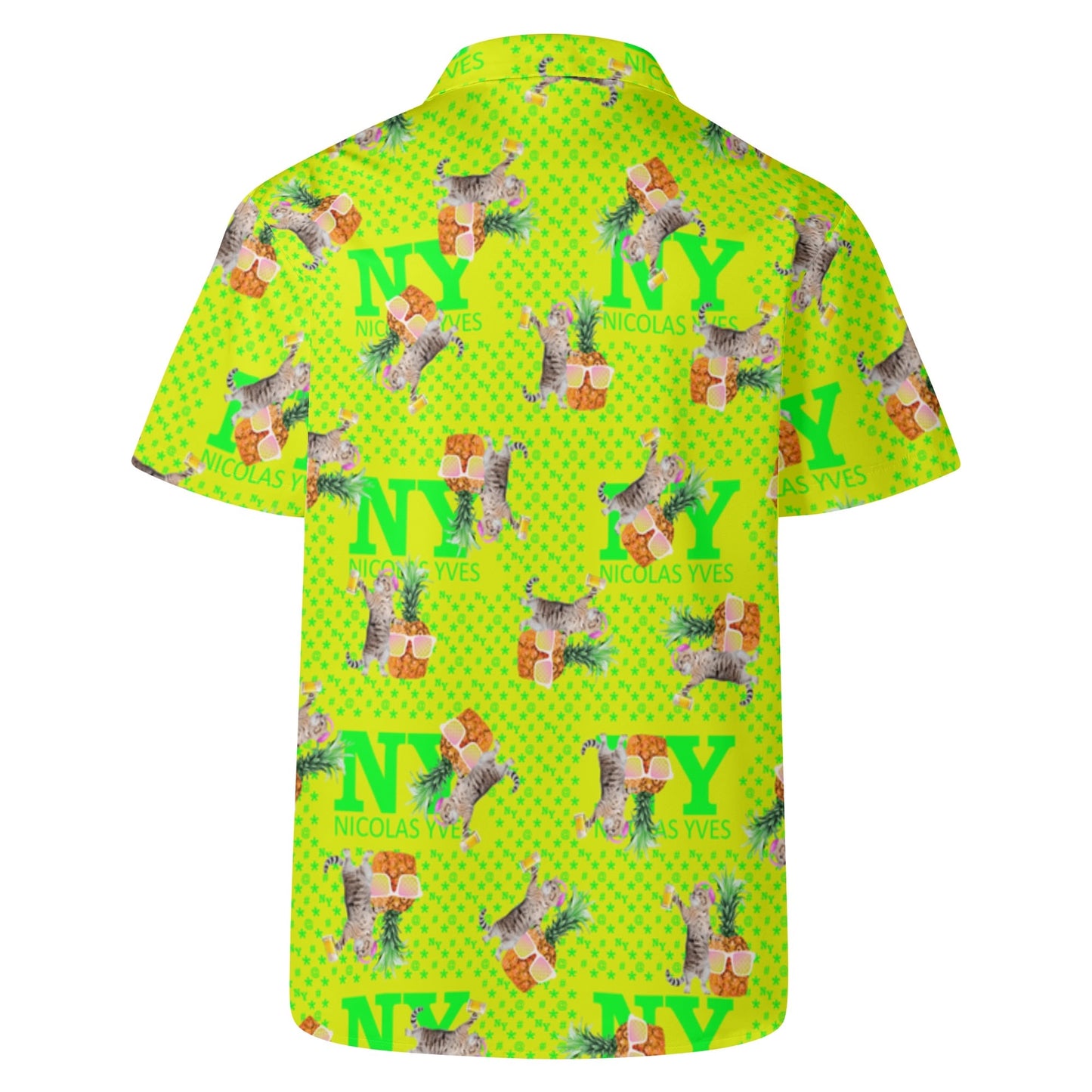 La Chemise Hawaïenne NY de Nicolas Yves™ - Jaune