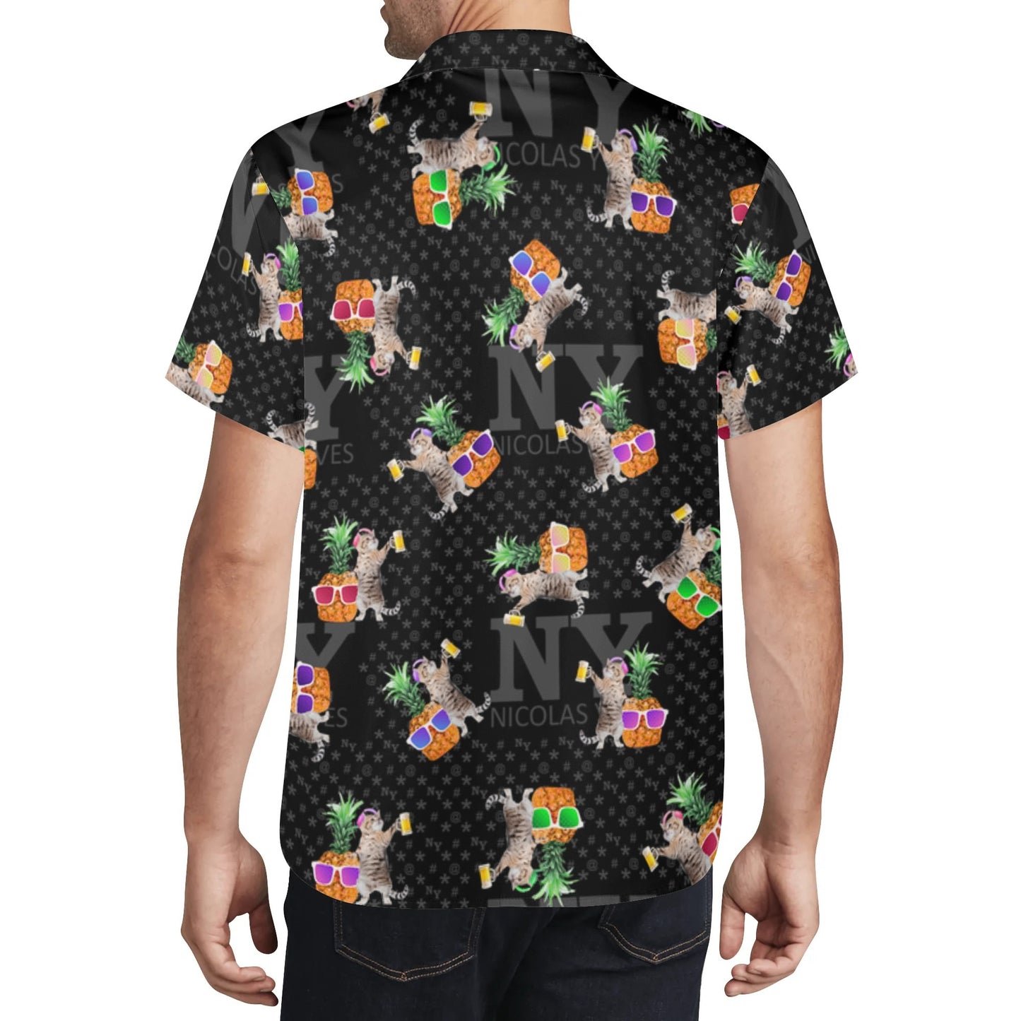 La Ch'mise Hawaïenne NY de Nicolas Yves™ - Noire