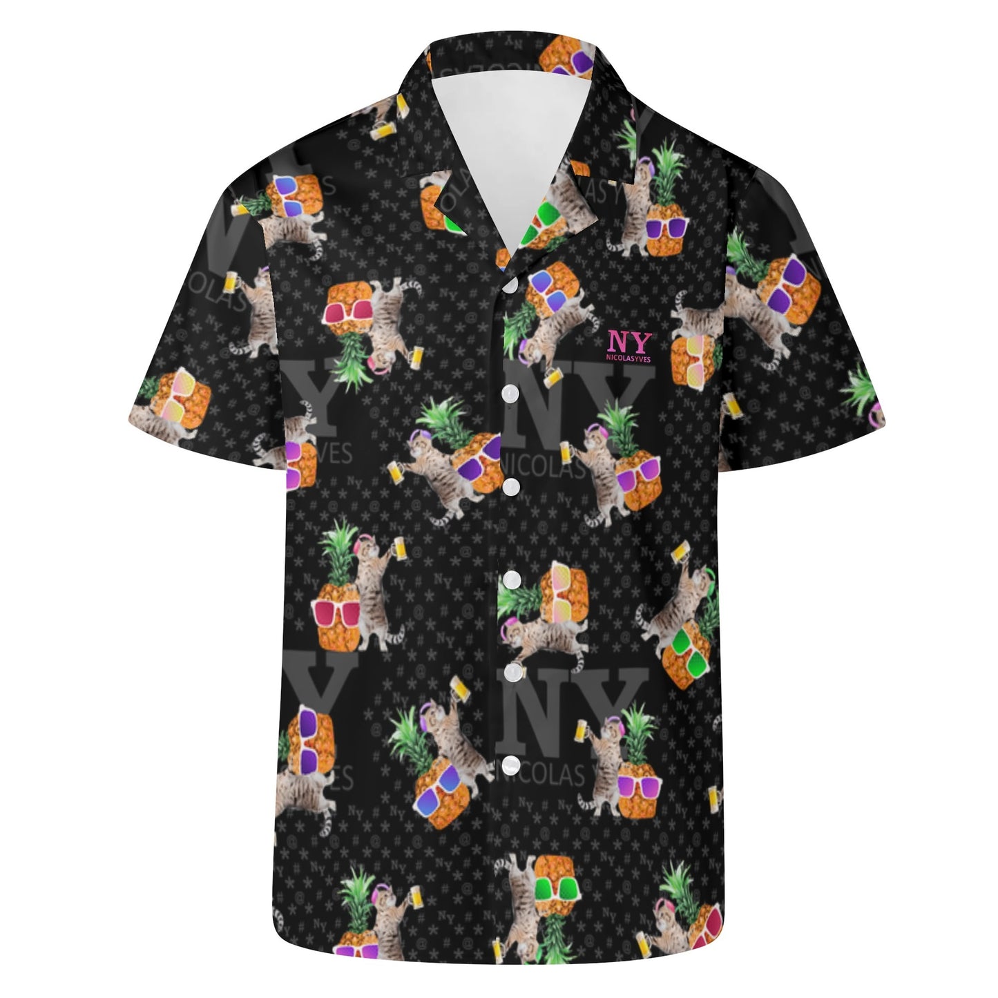 La Ch'mise Hawaïenne NY de Nicolas Yves™ - Noire