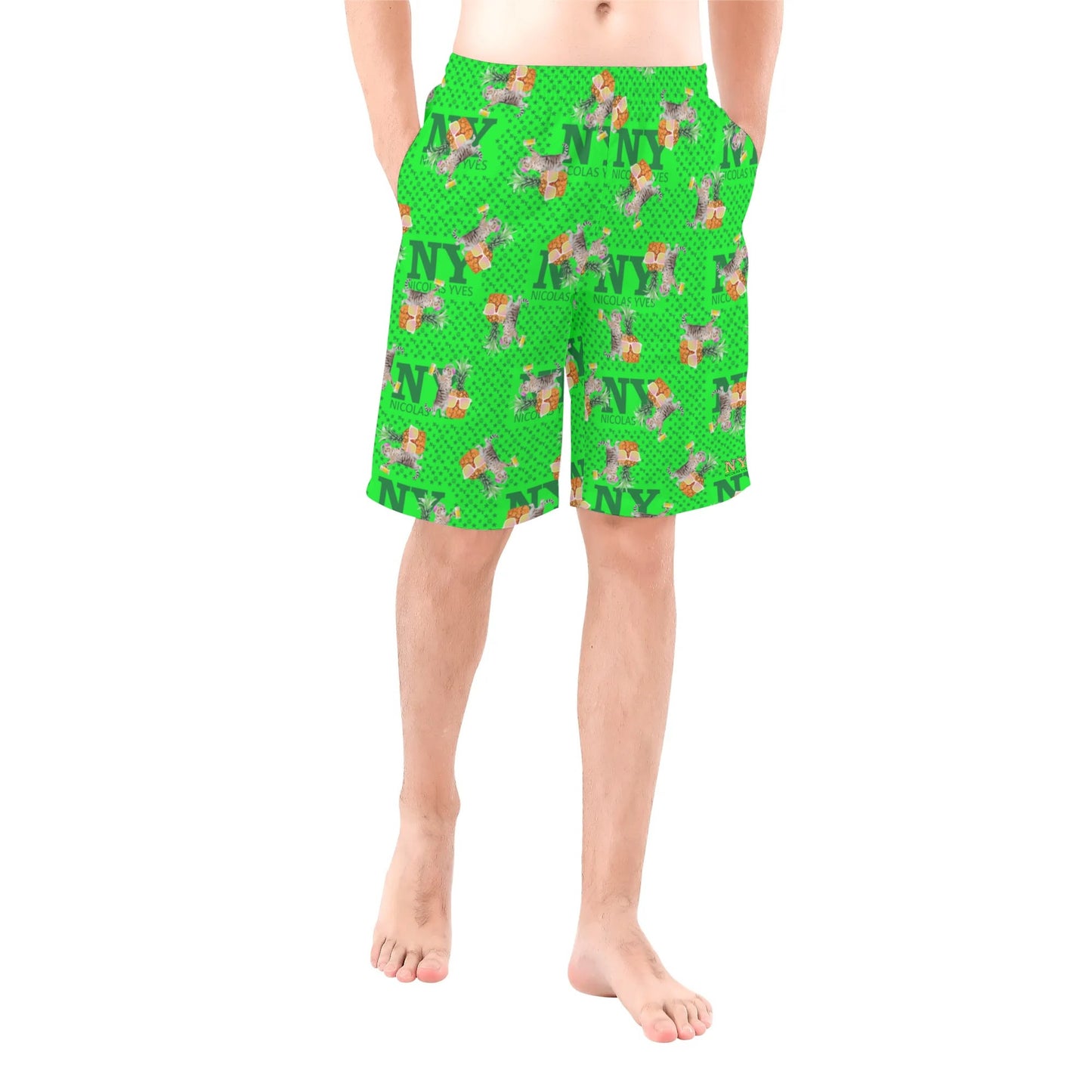 Le Sort Chananas Vert Bonbon NY de Nicolas Yves c’est le Short sans H !