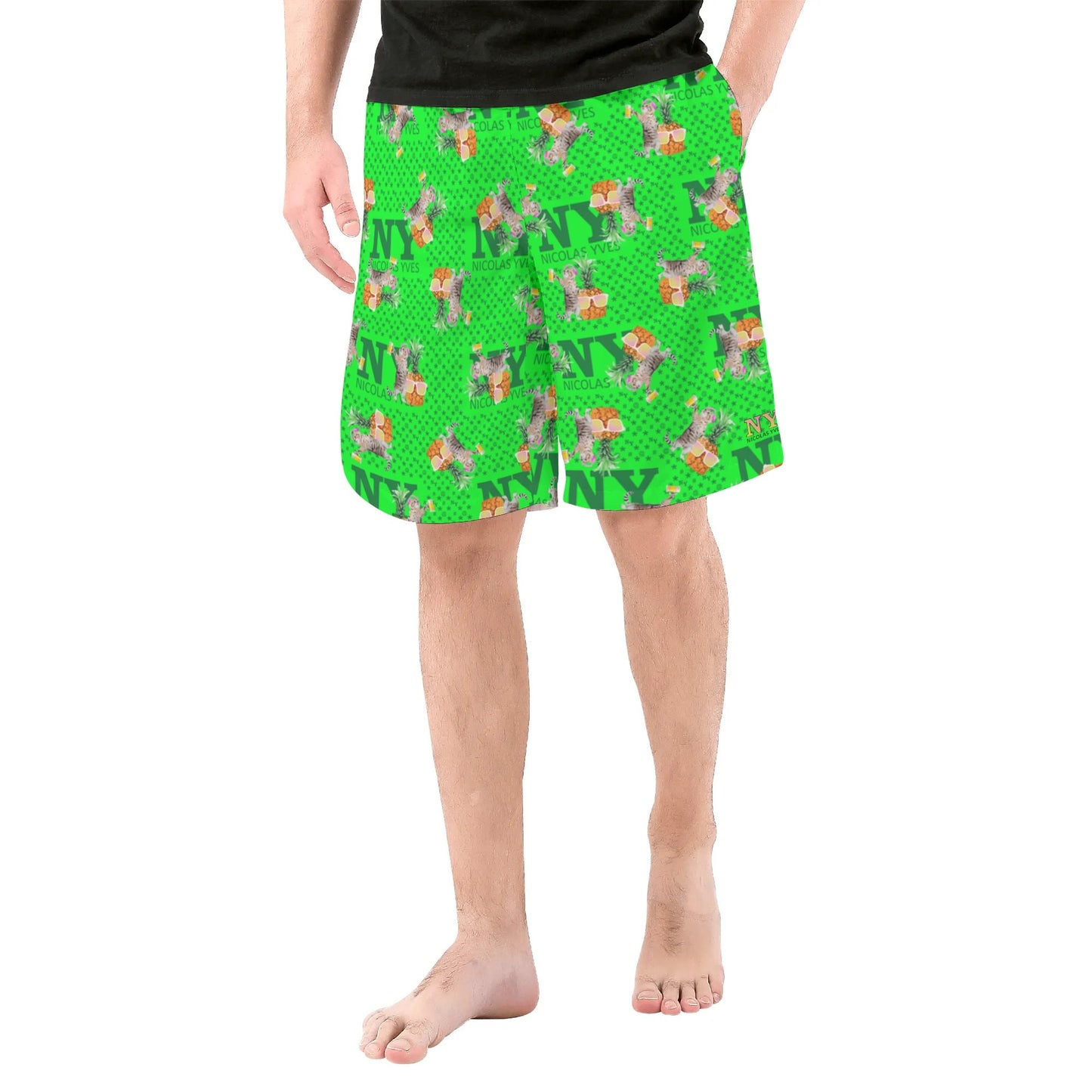Le Sort Chananas Vert Bonbon NY de Nicolas Yves c’est le Short sans H !