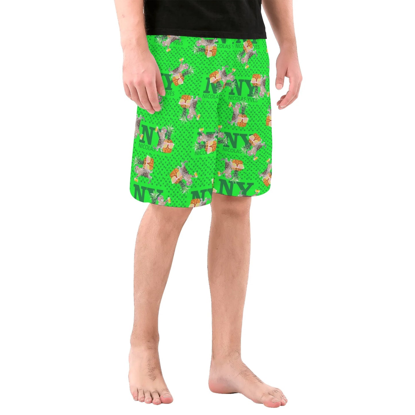 Le Sort Chananas Vert Bonbon NY de Nicolas Yves c’est le Short sans H !