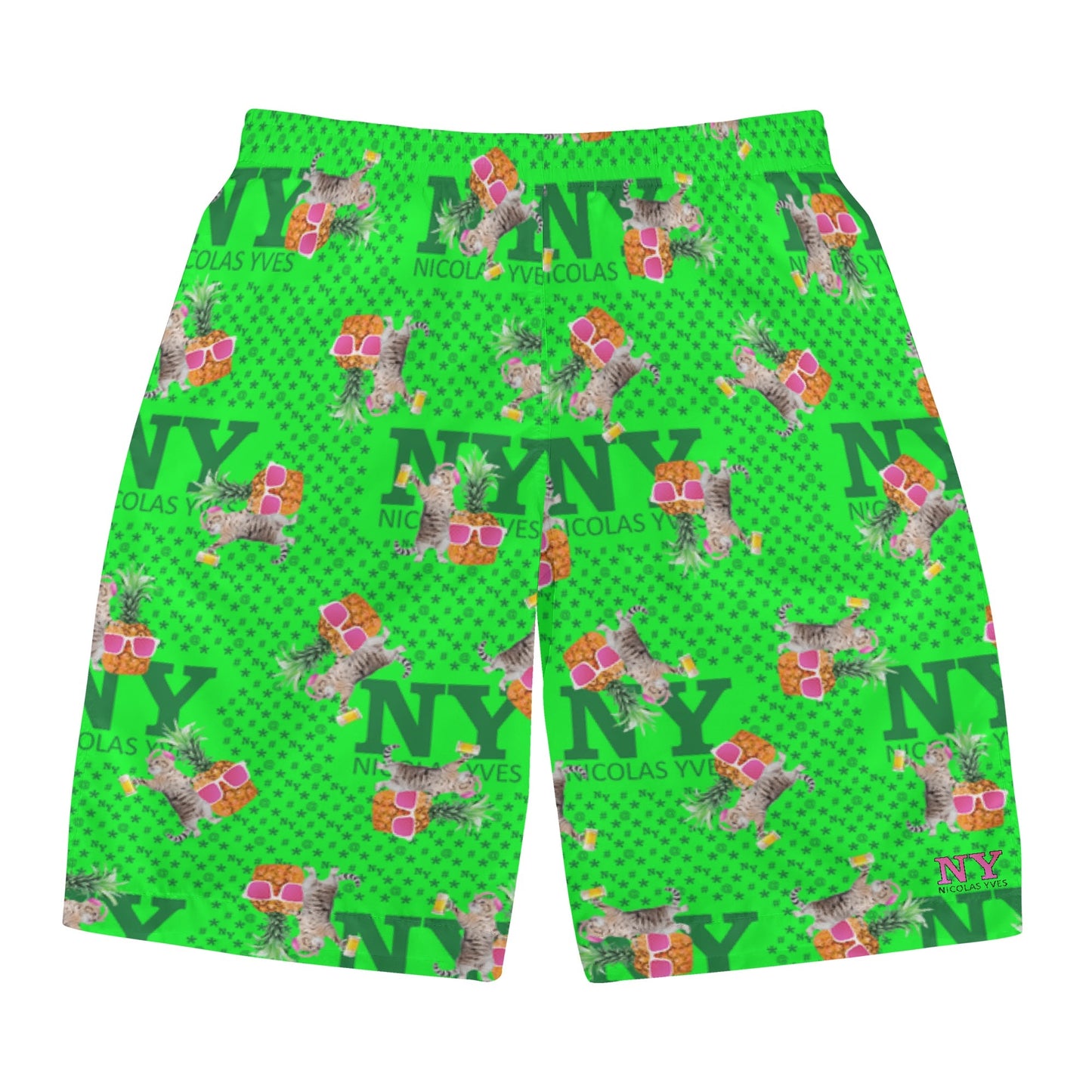 Le Sort Chananas Vert Bonbon NY de Nicolas Yves c’est le Short sans H !
