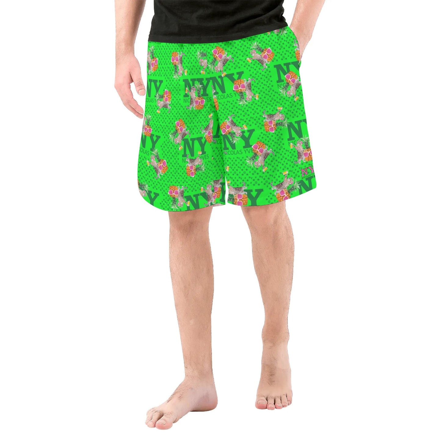 Le Sort Chananas Vert Bonbon NY de Nicolas Yves c’est le Short sans H !