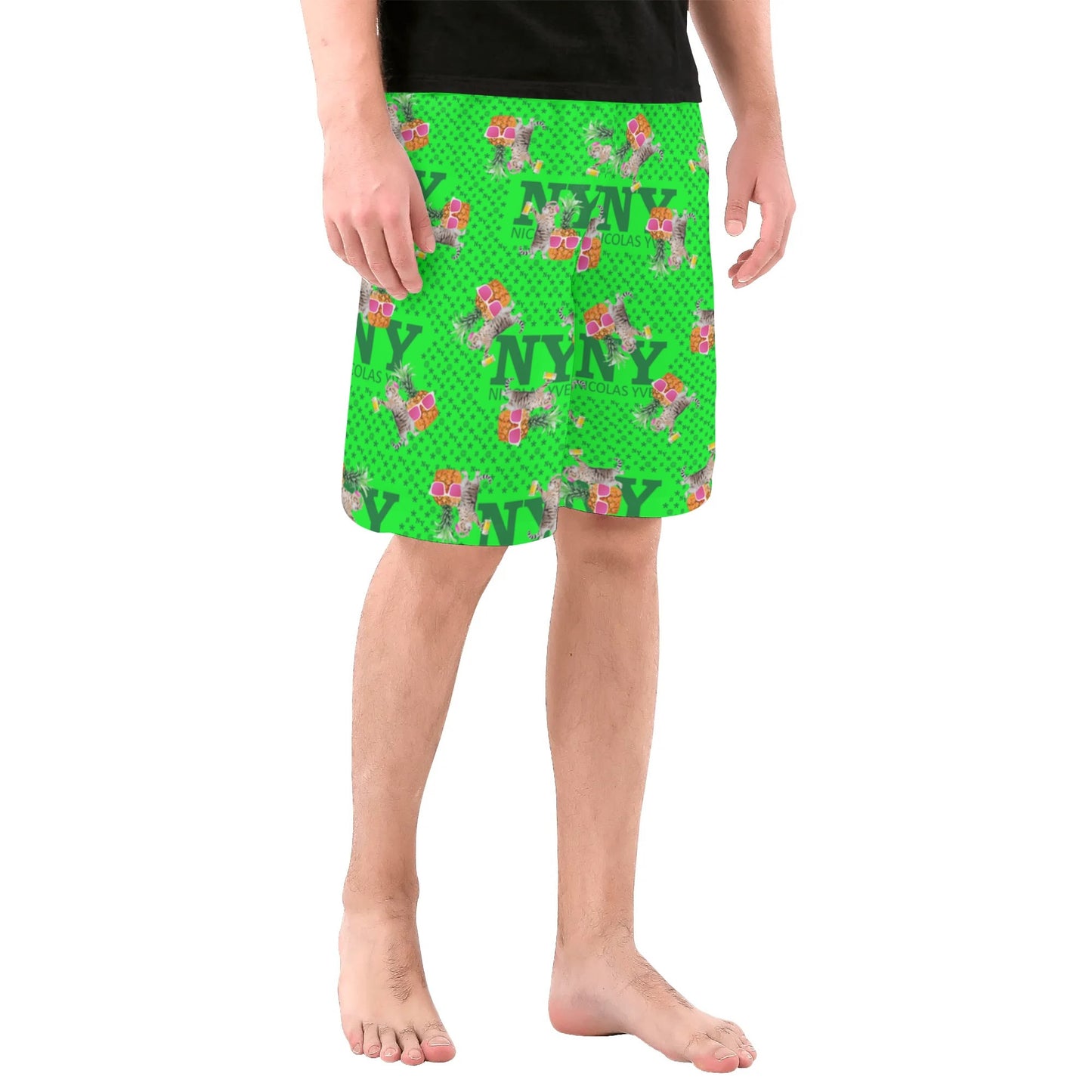 Le Sort Chananas Vert Bonbon NY de Nicolas Yves c’est le Short sans H !