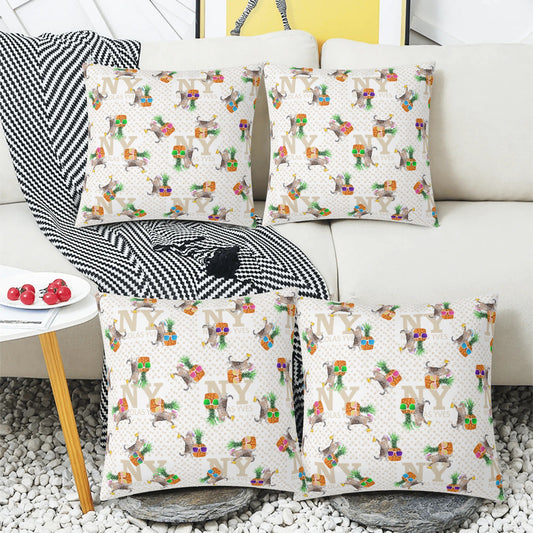 4 HOUSSES DE COUSSIN NY de Nicolas Yves™  - Blanc