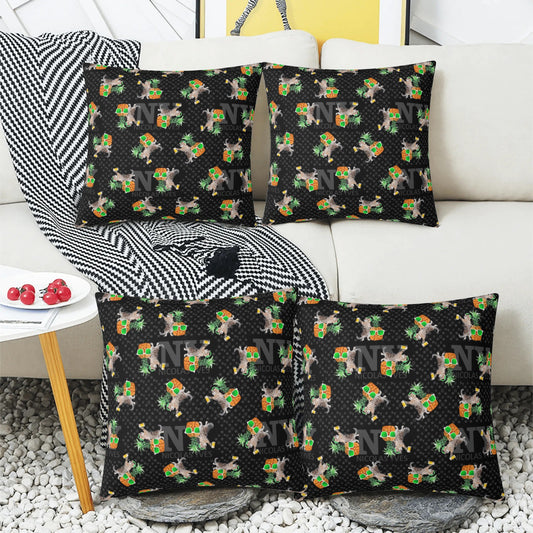 4 HOUSSES DE COUSSIN NY de Nicolas Yves™  - Noir