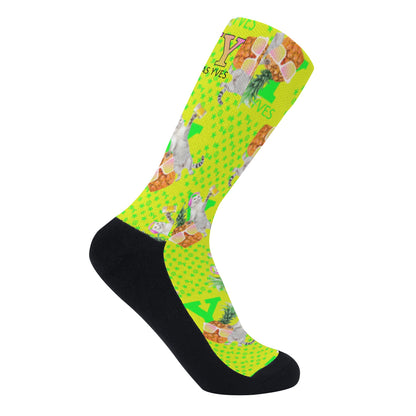 Les Sauchettes Jaunes NY de Nicolas Yves™ – Les Chaussettes qui Danchent toutes cheules !