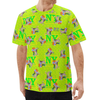 Mens All Over Print Classic T-Shirt