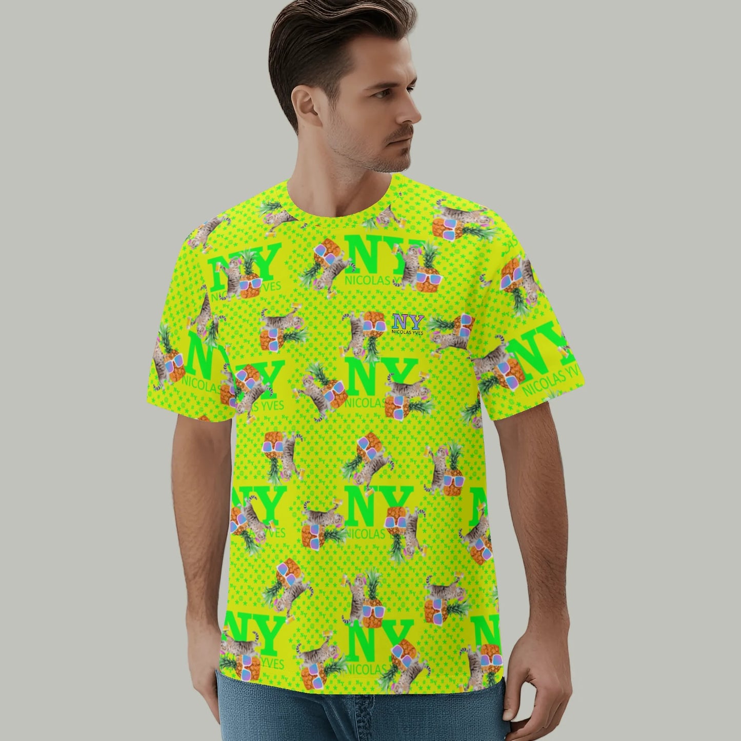 Mens All Over Print Classic T-Shirt