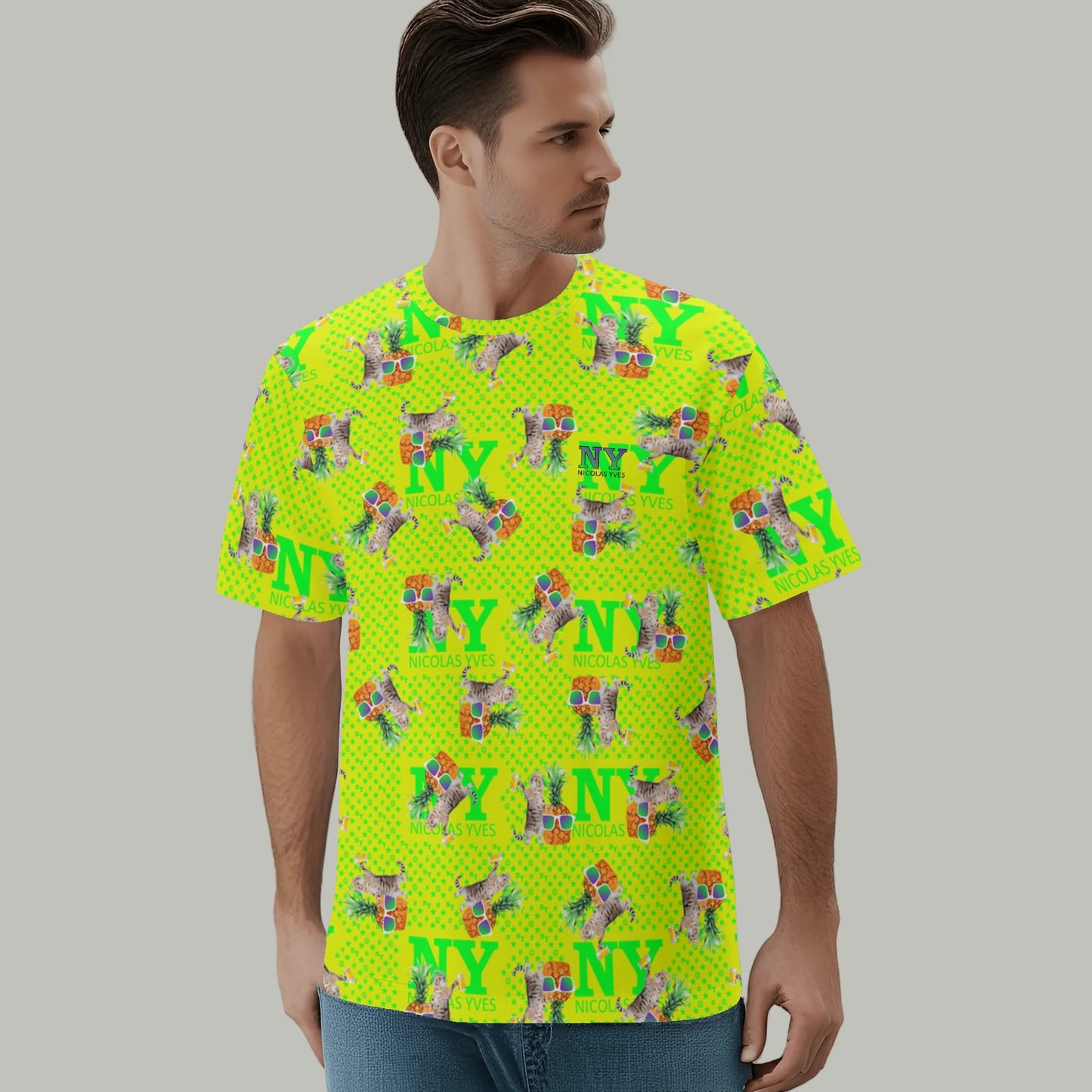 Mens All Over Print Classic T-Shirt