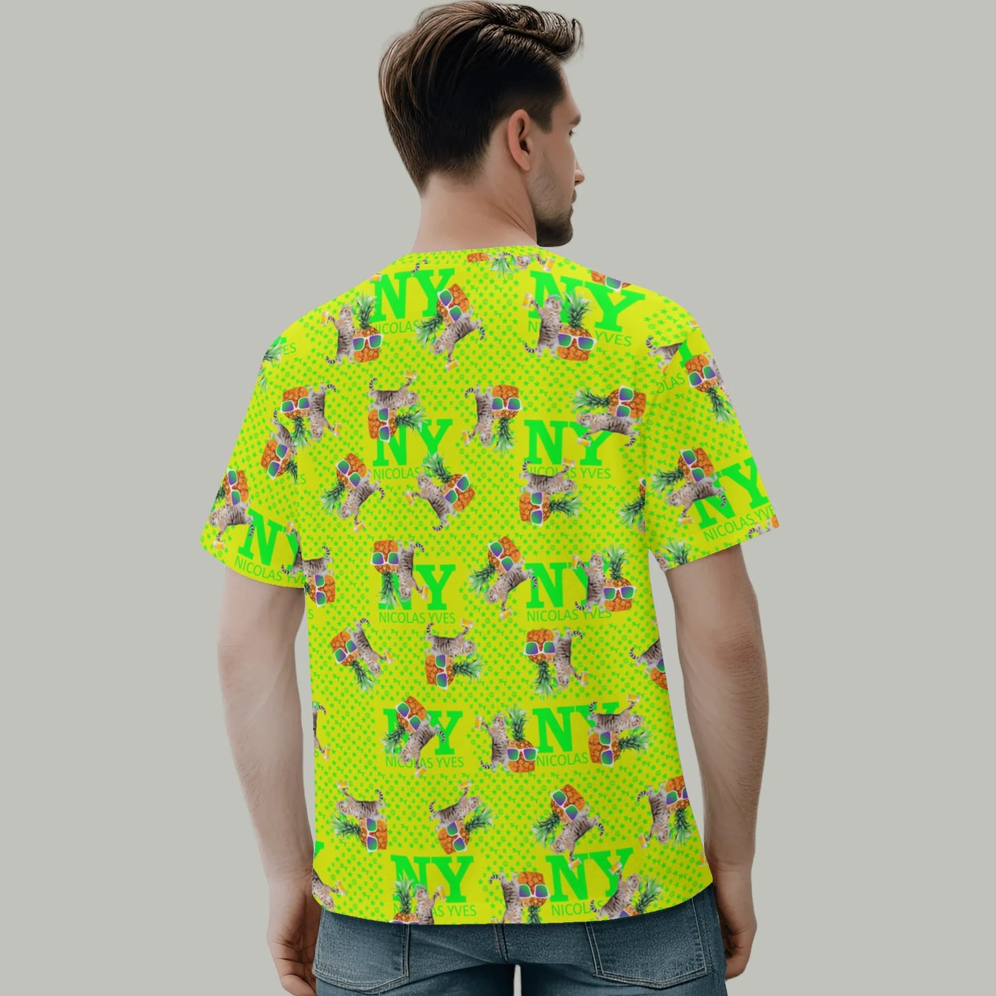 Mens All Over Print Classic T-Shirt