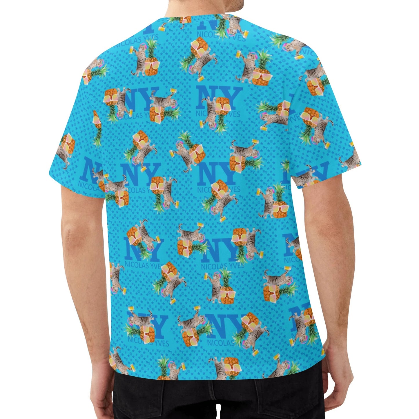 Le T-Shirt Teufeur Bleu Kitsch