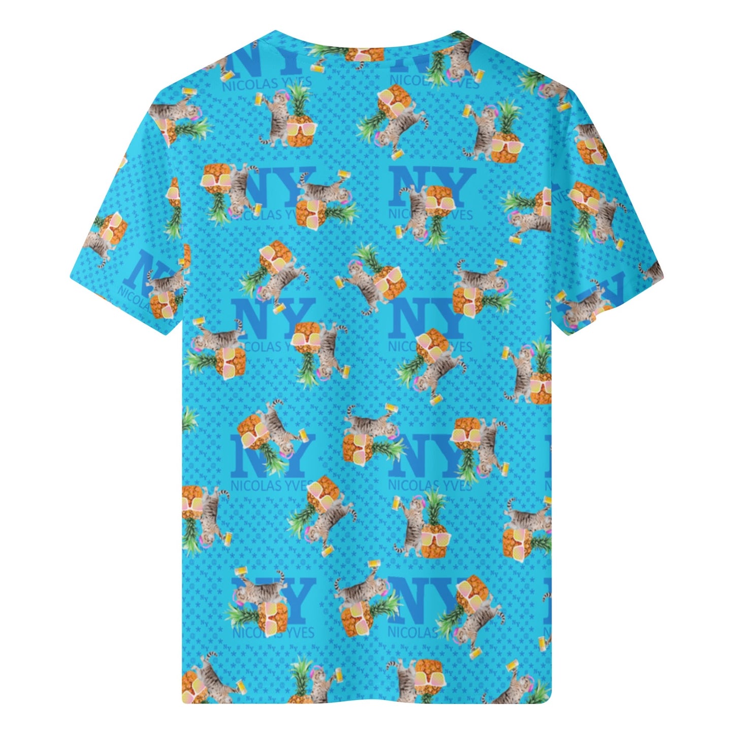Le T-Shirt Teufeur Bleu Kitsch