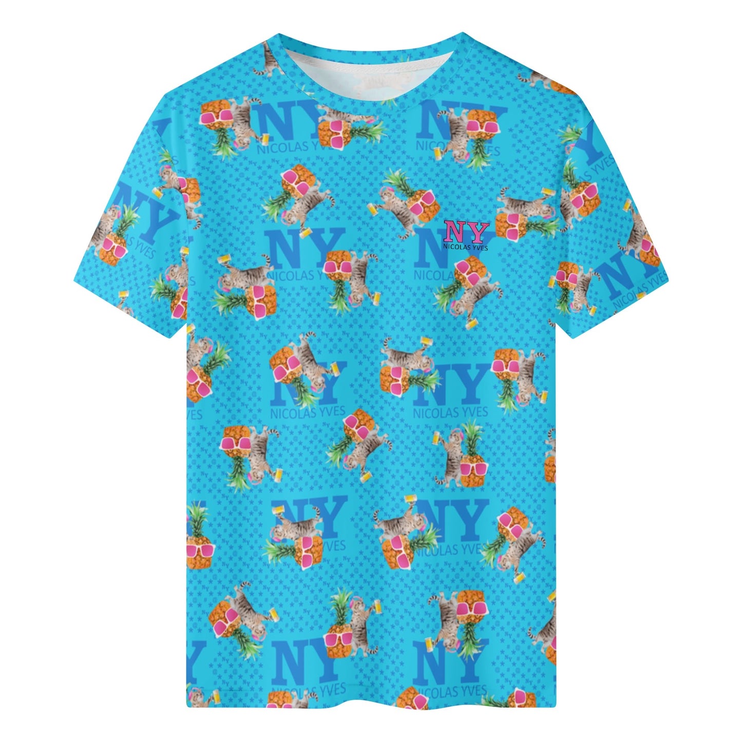 Le T-Shirt Teufeur Bleu Kitsch