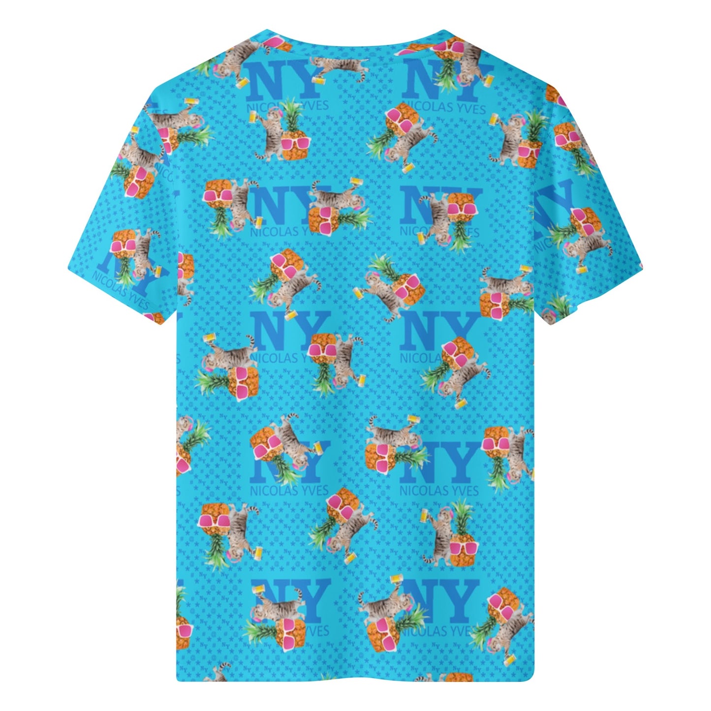 Le T-Shirt Teufeur Bleu Kitsch