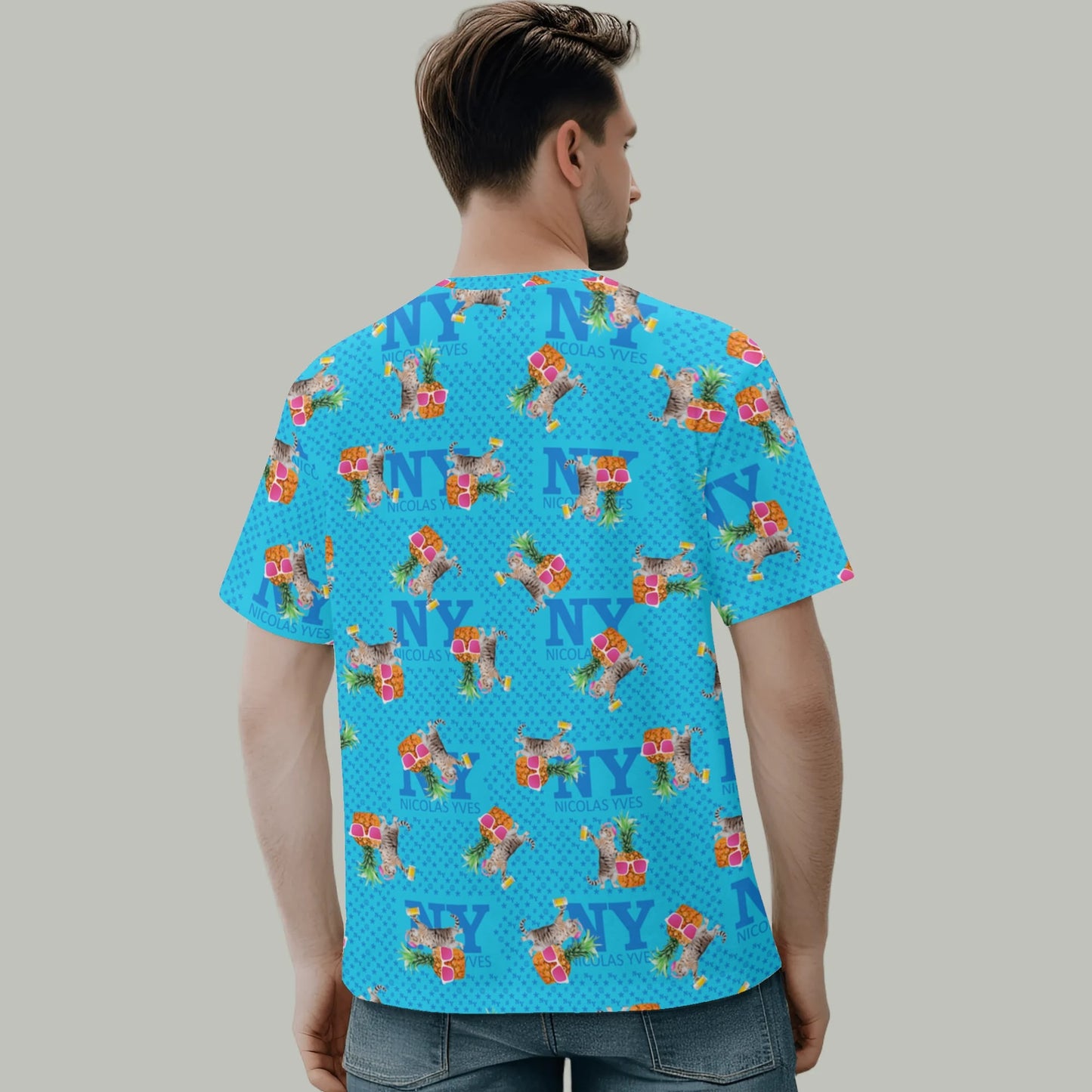 Le T-Shirt Teufeur Bleu Kitsch