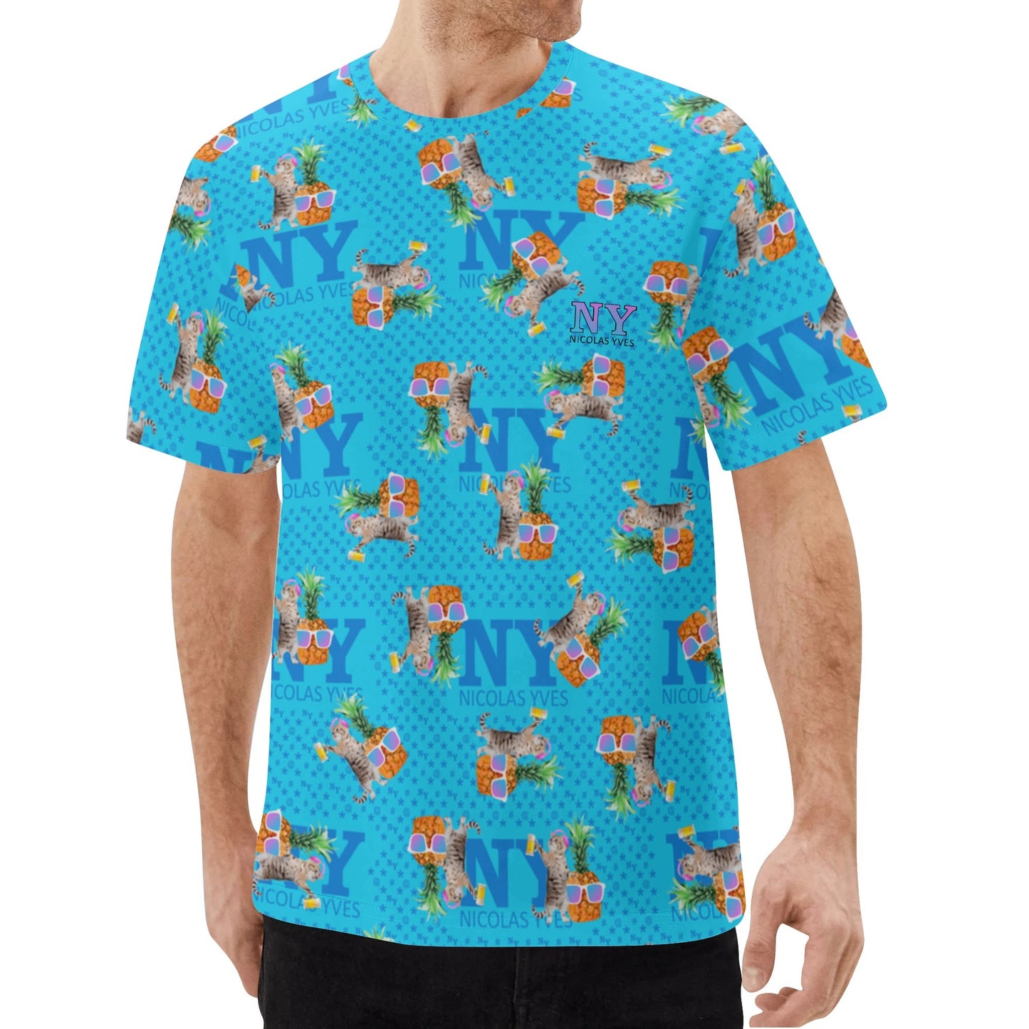 Le T-Shirt Teufeur Bleu Kitsch