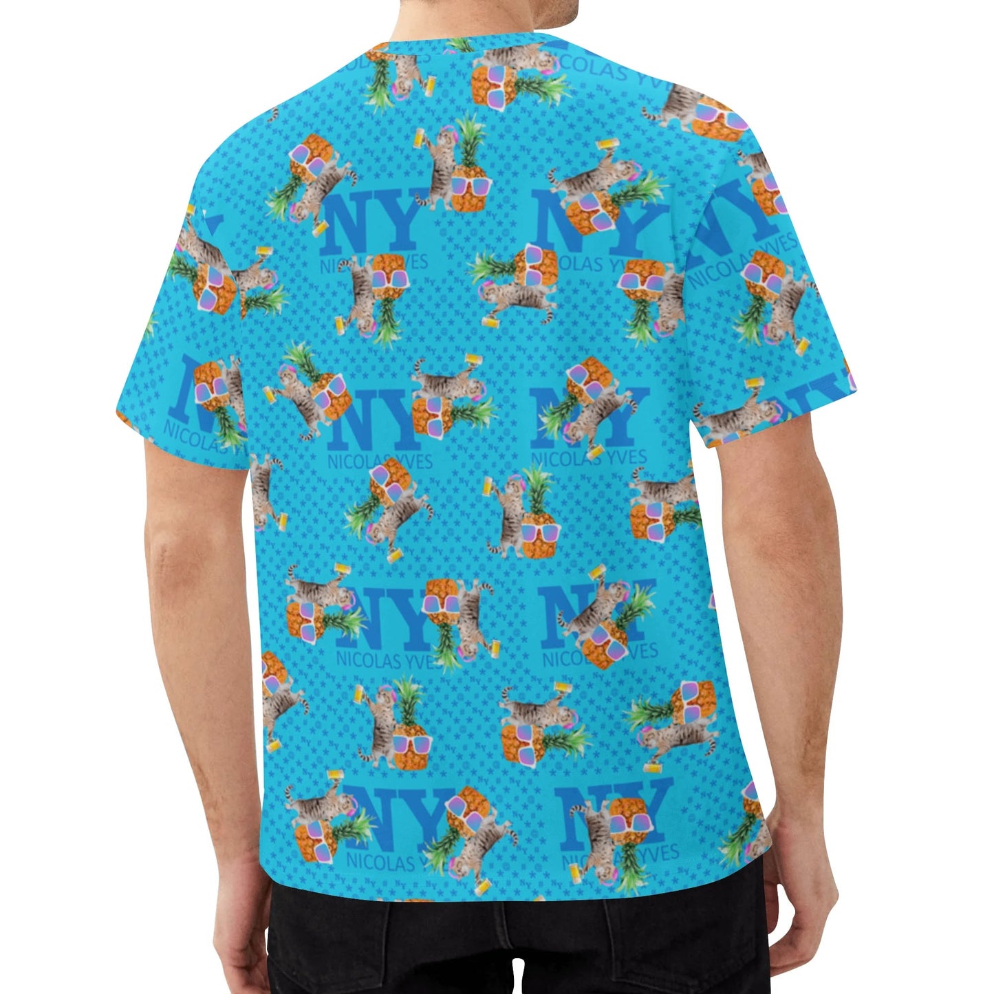 Le T-Shirt Teufeur Bleu Kitsch
