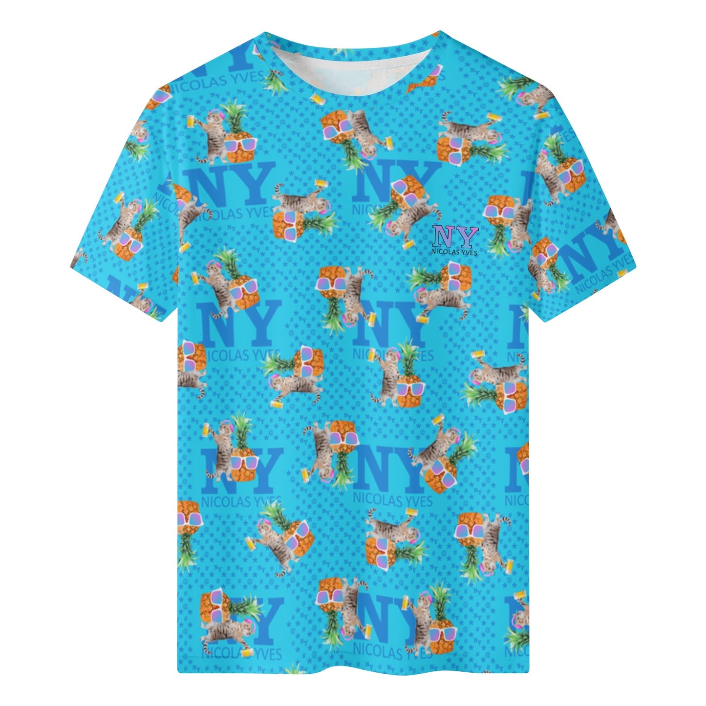 Le T-Shirt Teufeur Bleu Kitsch