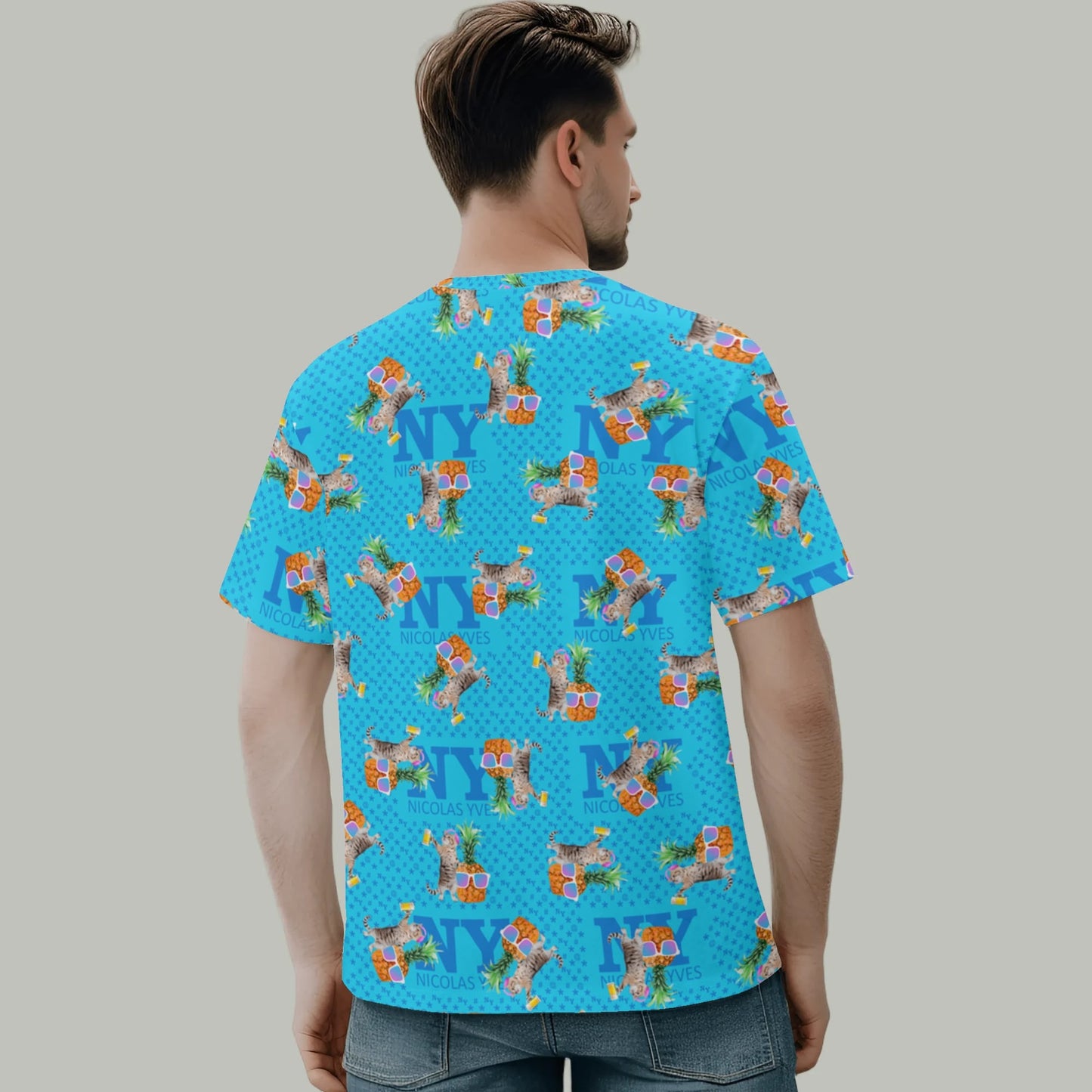 Le T-Shirt Teufeur Bleu Kitsch