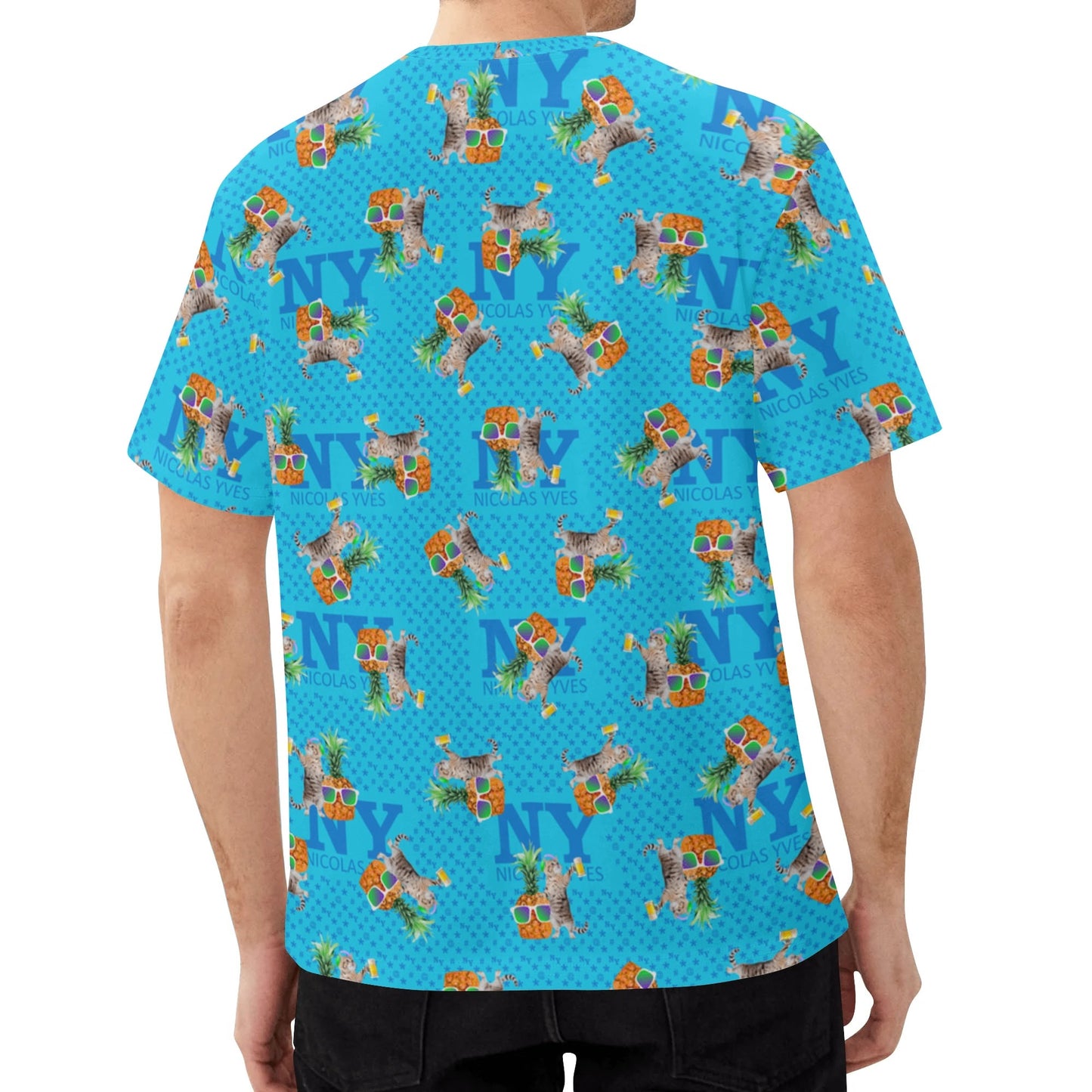 Le T-Shirt Teufeur Bleu Kitsch