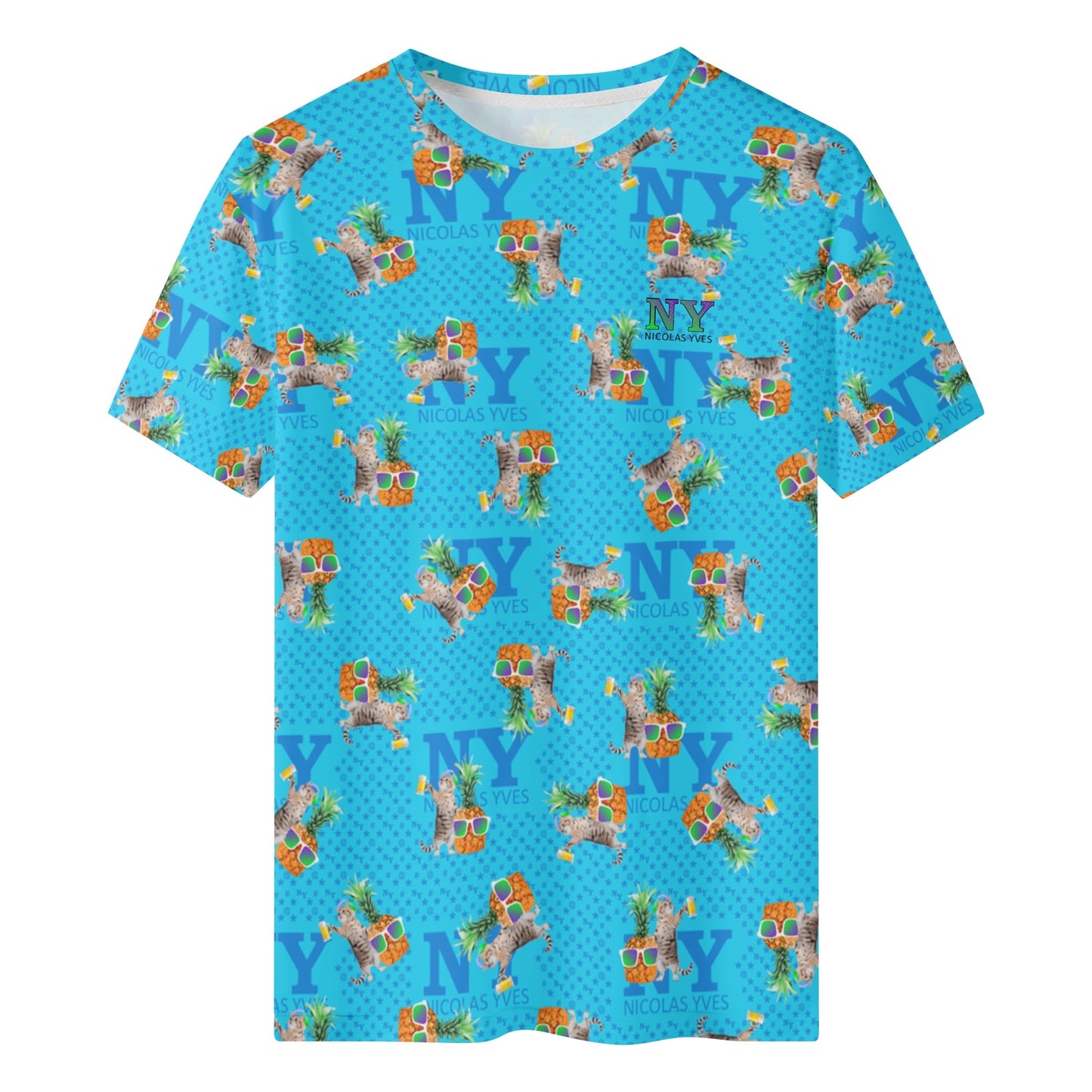 Le T-Shirt Teufeur Bleu Kitsch
