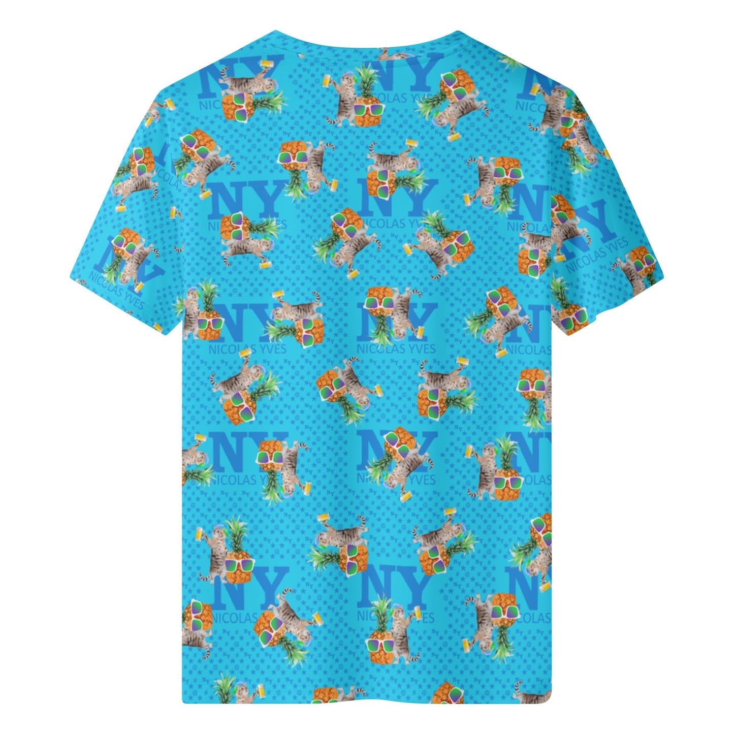 Le T-Shirt Teufeur Bleu Kitsch