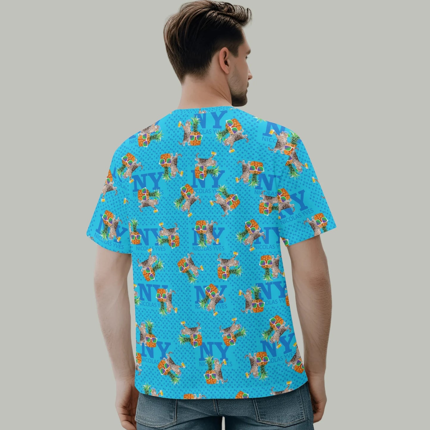 Le T-Shirt Teufeur Bleu Kitsch