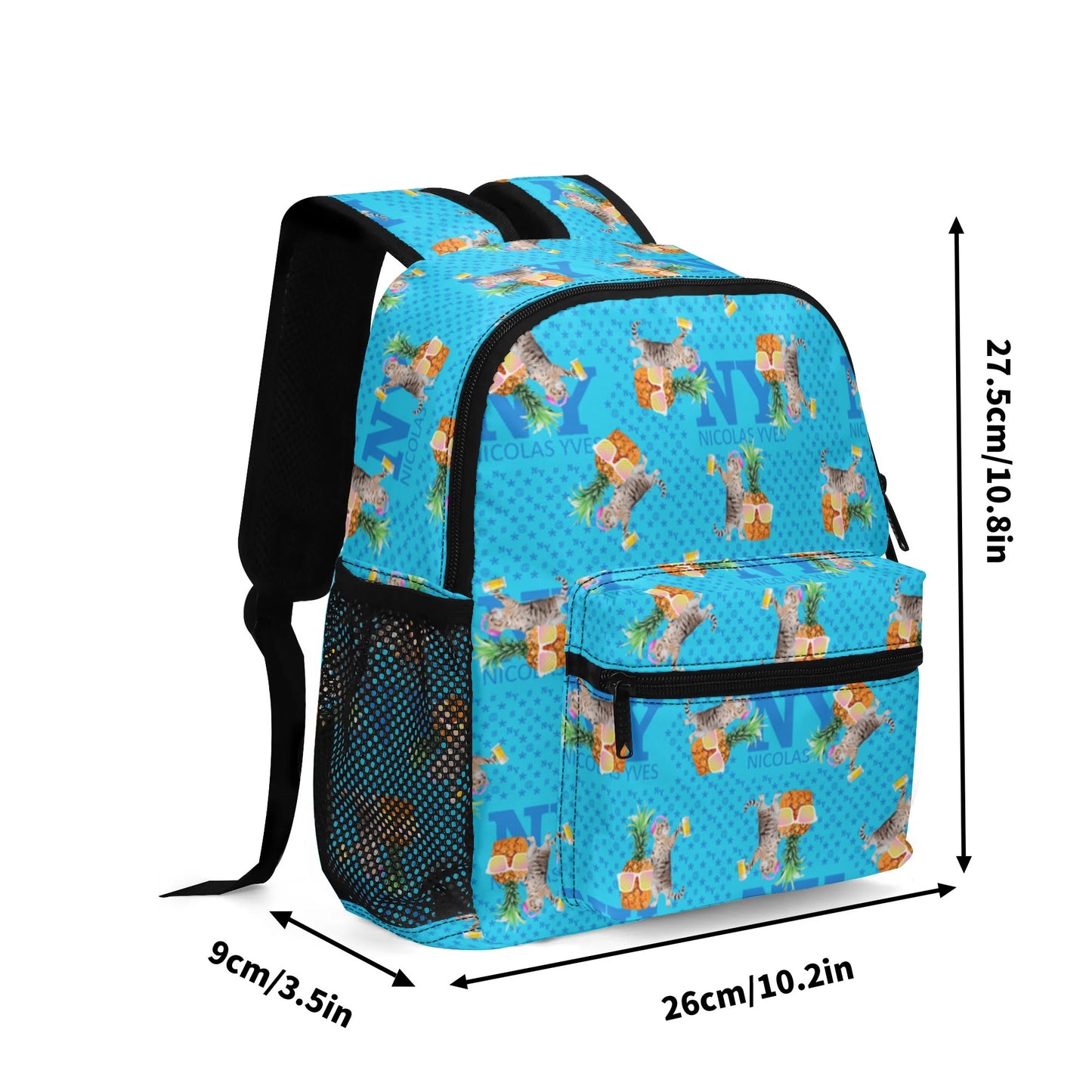SAC À DOS FESTOCH Bleu -Funky NY de NICOLAS YVES™ - 3L