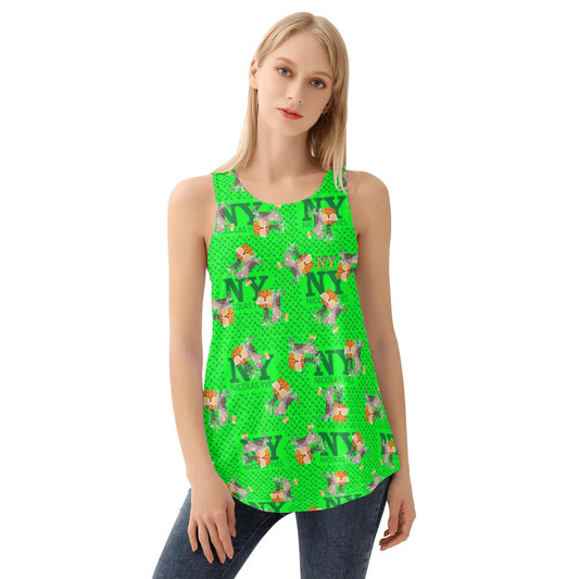 DÉBARDIEUSE TEUFEUSE NY de Nicolas Yves™ - Verte