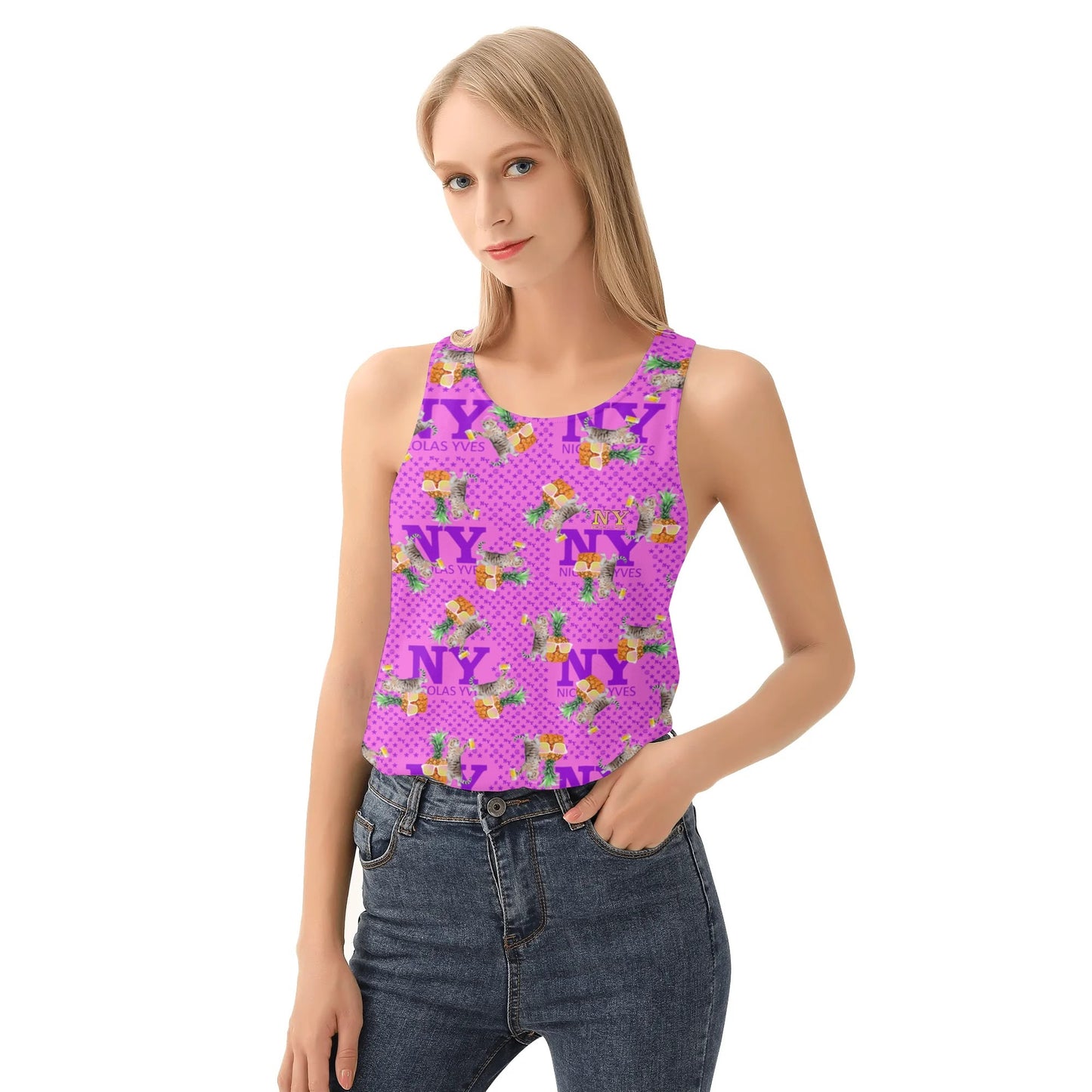 DÉBARDIEUSE TEUFEUSE NY de Nicolas Yves™ - Violette