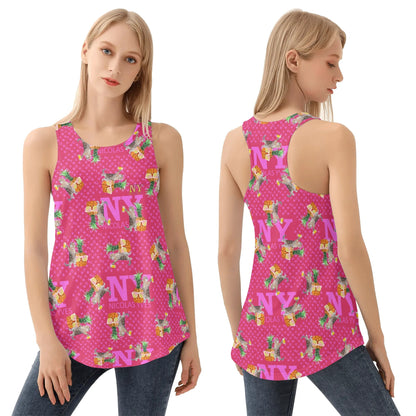 DÉBARDIEUSE TEUFEUSE NY de Nicolas Yves™ - Rose