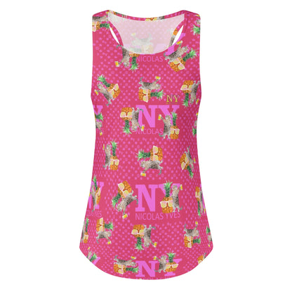DÉBARDIEUSE TEUFEUSE NY de Nicolas Yves™ - Rose