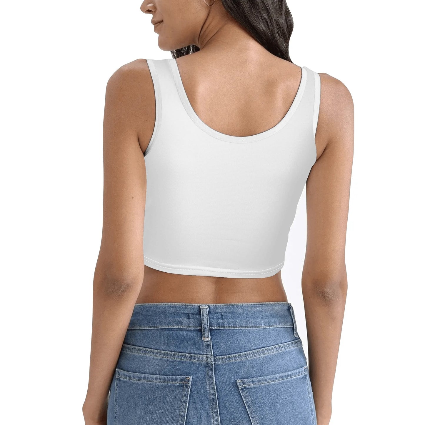Le Top Crop Top NY de Nicolas Yves - Simple Blanc