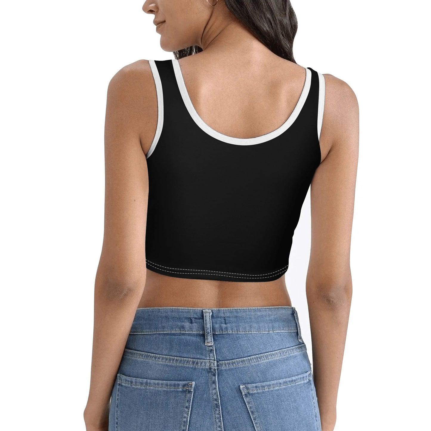 Le Top Crop Top NY de Nicolas Yves - Simple Black