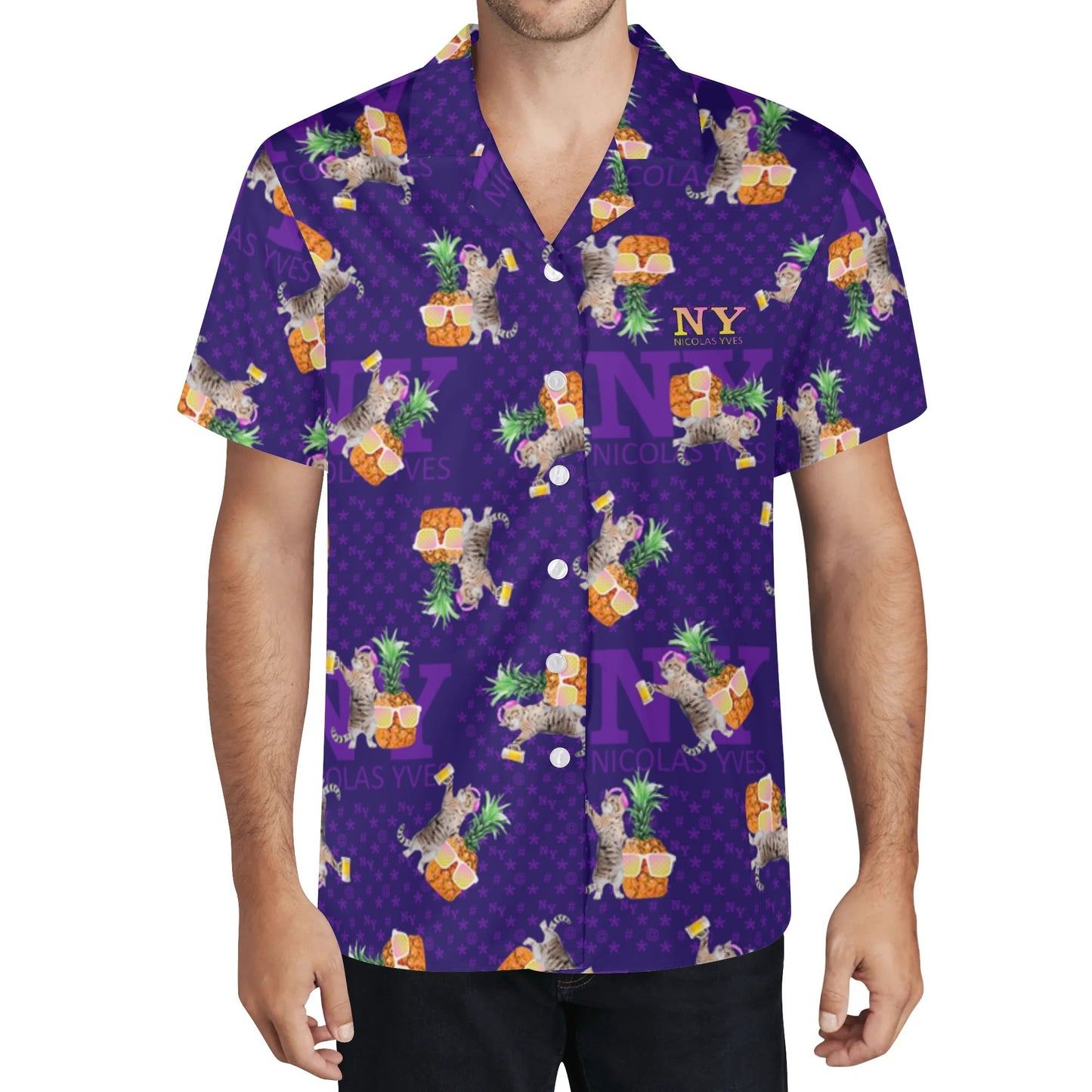 La Ch'mise Hawaïenne NY de Nicolas Yves™ - Violette