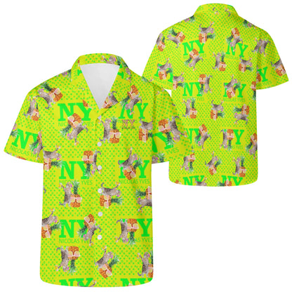 La Chemise Hawaïenne NY de Nicolas Yves™ - Jaune