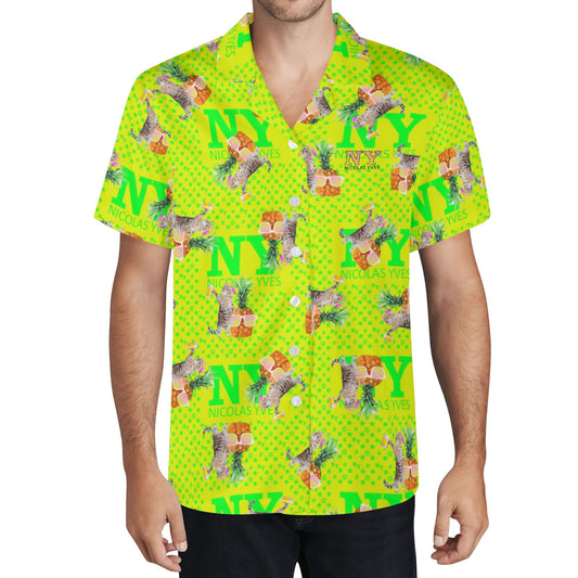 La Chemise Hawaïenne NY de Nicolas Yves™ - Jaune