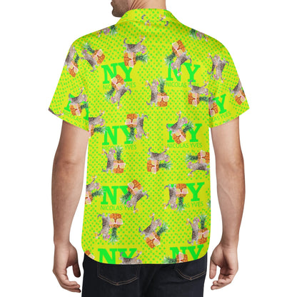 La Chemise Hawaïenne NY de Nicolas Yves™ - Jaune
