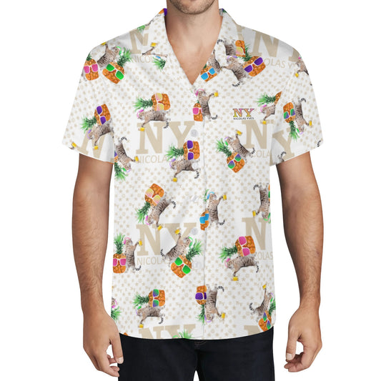 La Chemise Hawaïenne NY de Nicolas Yves™ - Blanche
